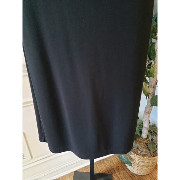 Lauren Ralph Lauren Shift Dress Womens Small Black Solid Sleeveless Round Neck - Picture 10 of 11